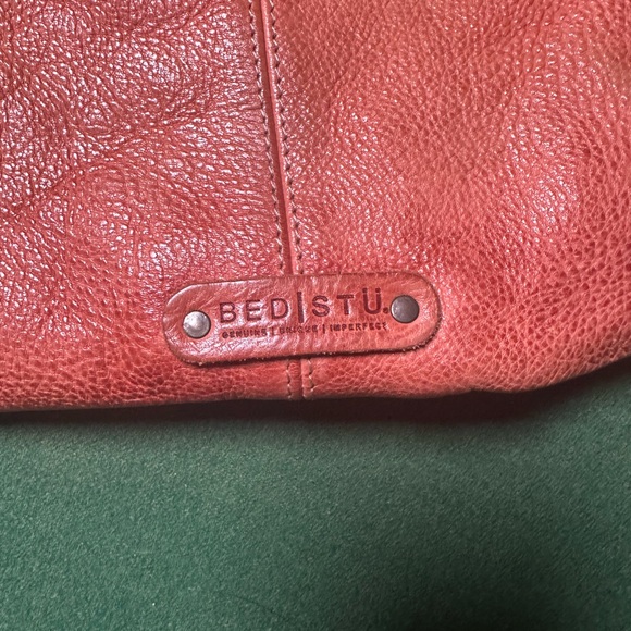 BedStu Salmon Leather Crossbody with Adjustable Strap - Picture 5 of 16